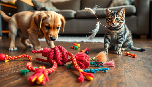 DIY Pet Toys: Fun and Affordable Creations for Your Furry Friends