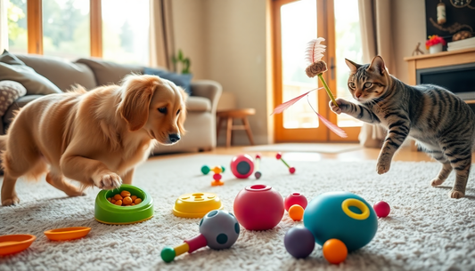 Unleash Your Pet's Inner Adventurer: Discover the Best Interactive Toys for Dogs and Cats