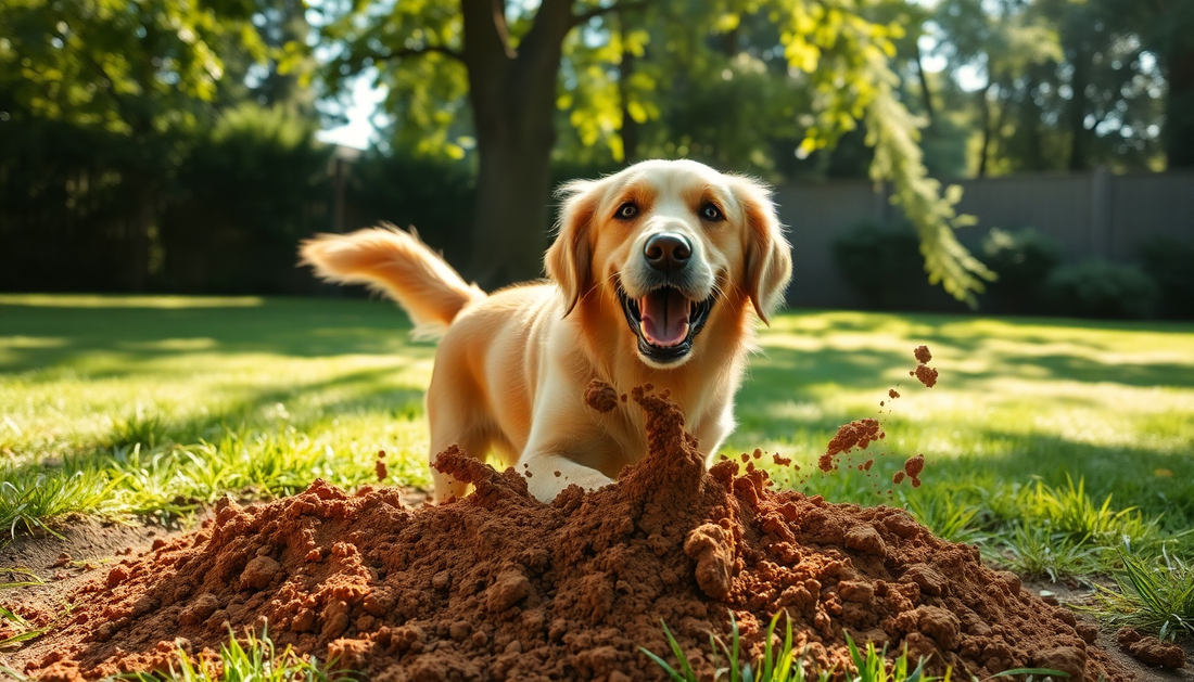 Why Is My Dog Digging Up the Yard?