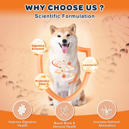 Glucosamine Chews for Dog & Cat, with Skin, Coat, Digestive and Immune Health