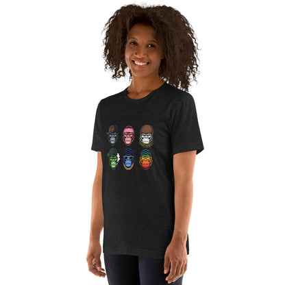 Go Ape or Go Home Unisex T-Shirt - Fun & Stylish Graphic Tee for Ape Lovers