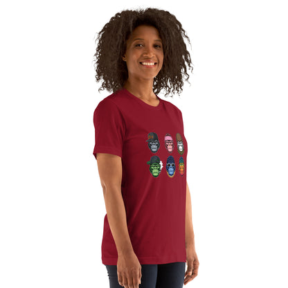 Go Ape or Go Home Unisex T-Shirt - Fun & Stylish Graphic Tee for Ape Lovers